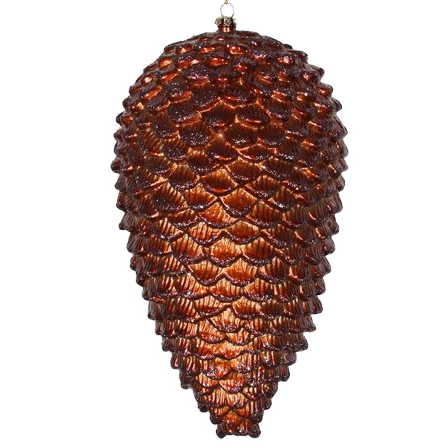 25 cm kogle, choko med chokoglitter