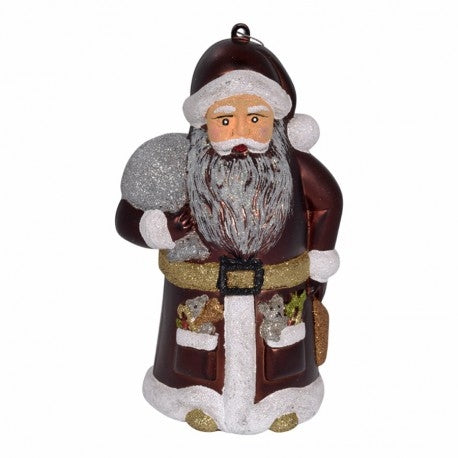 20 cm julemand, choko med dekoration