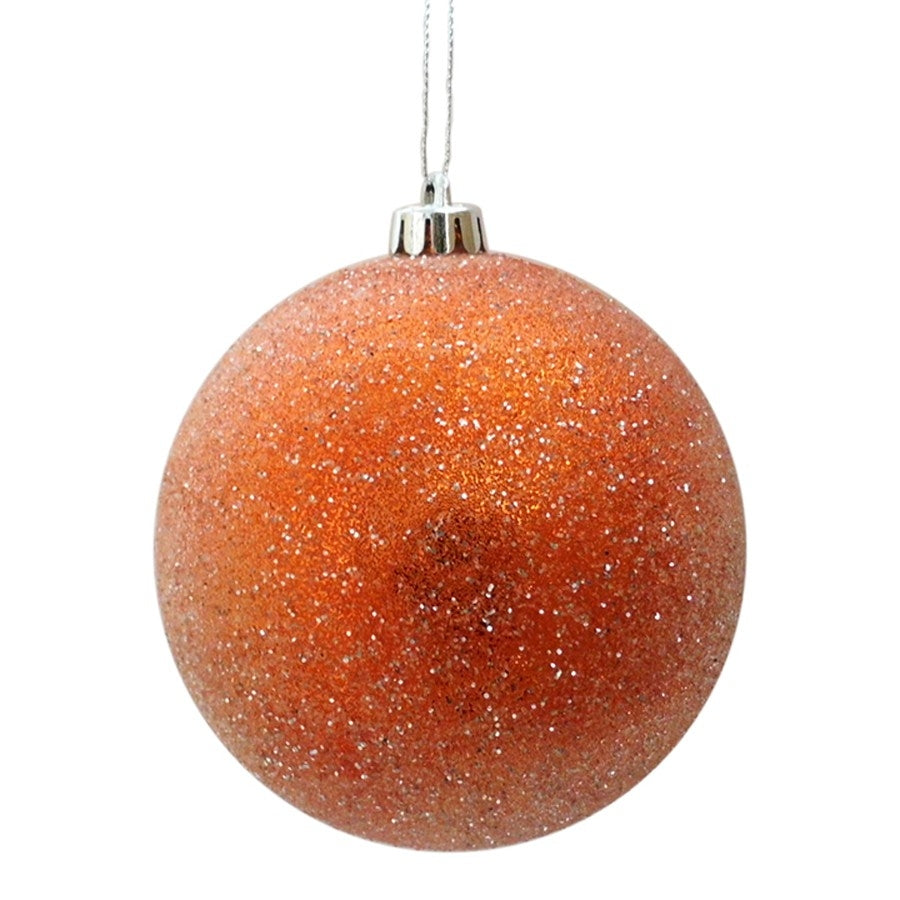 10 cm kugle, frost, orange