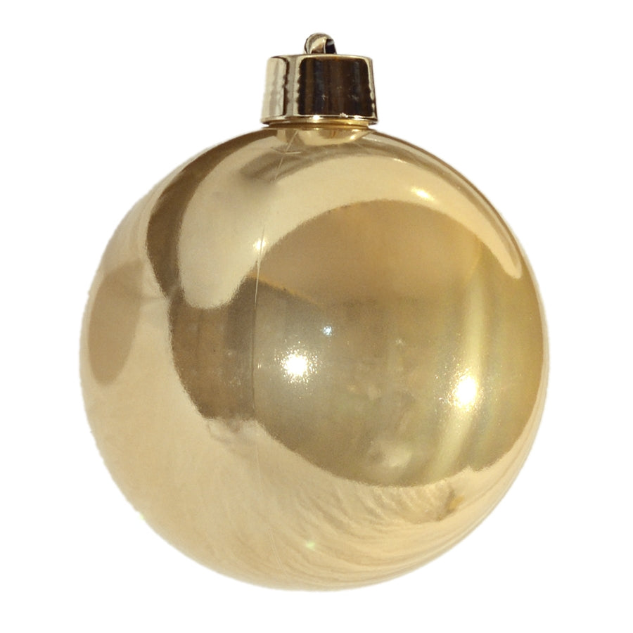 20 cm julekugle, perlemor guld
